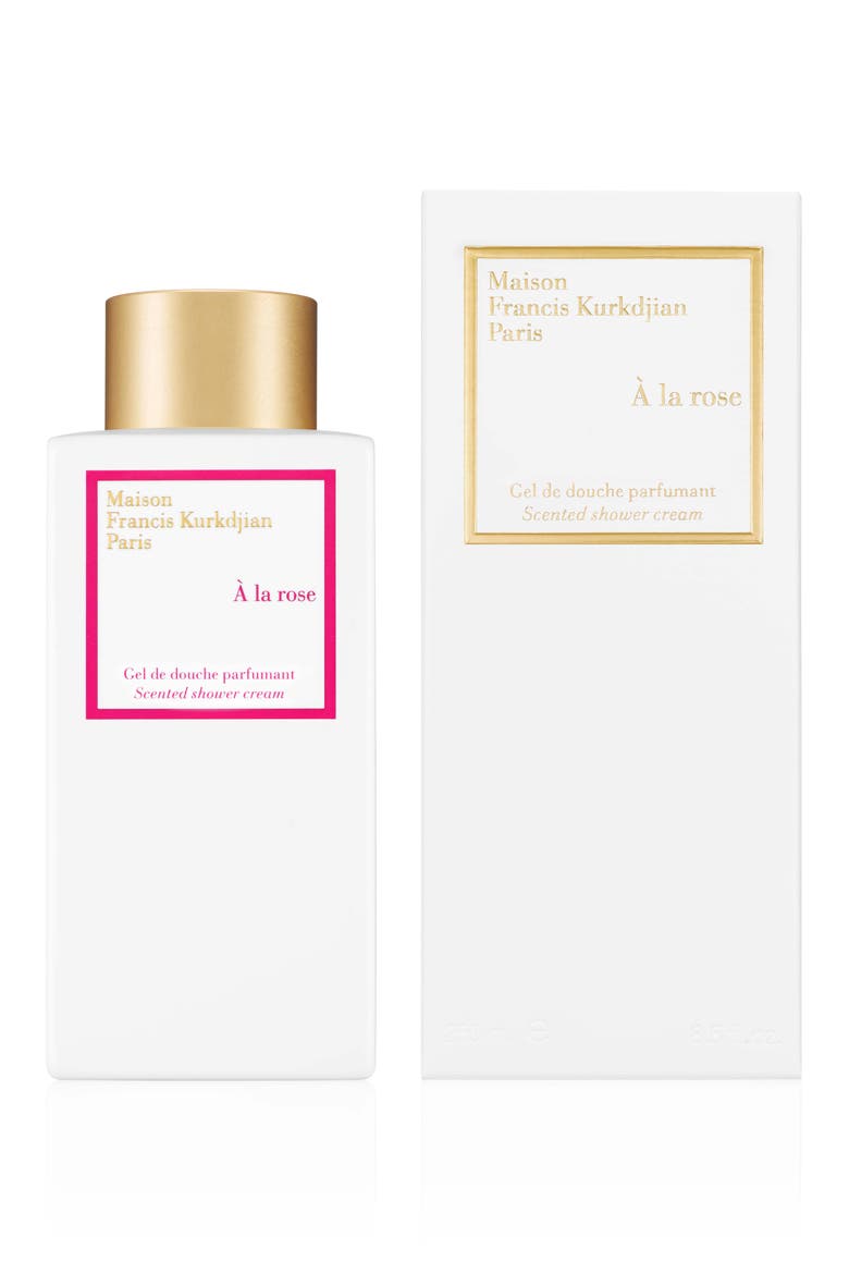 À La Rose Scented Shower Cream, Main, color, NO COLOR