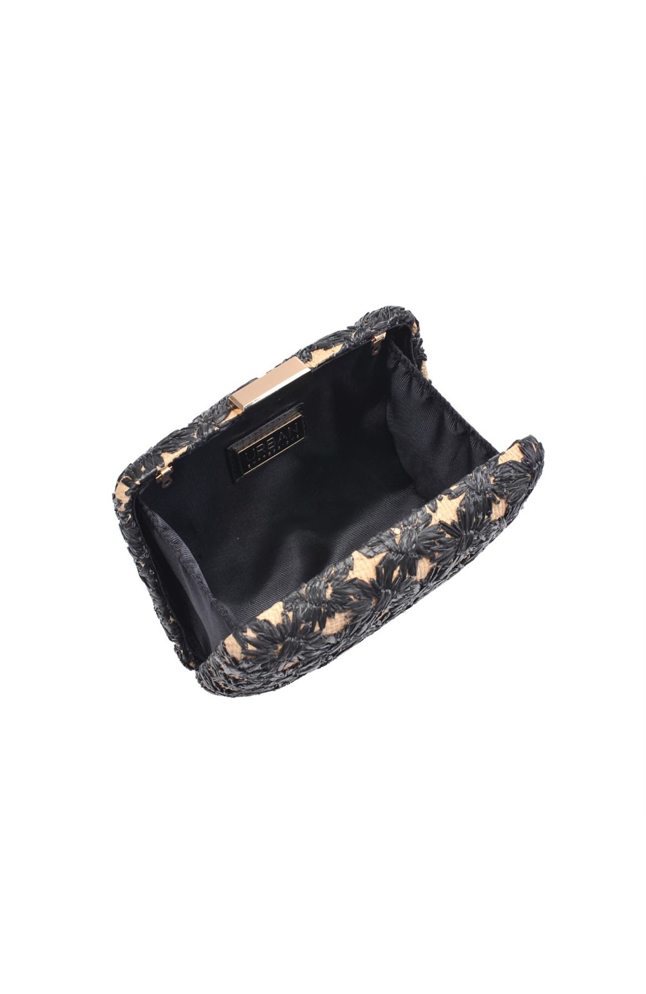 Samantha Evening Bag, Alternate, color, Black Natural