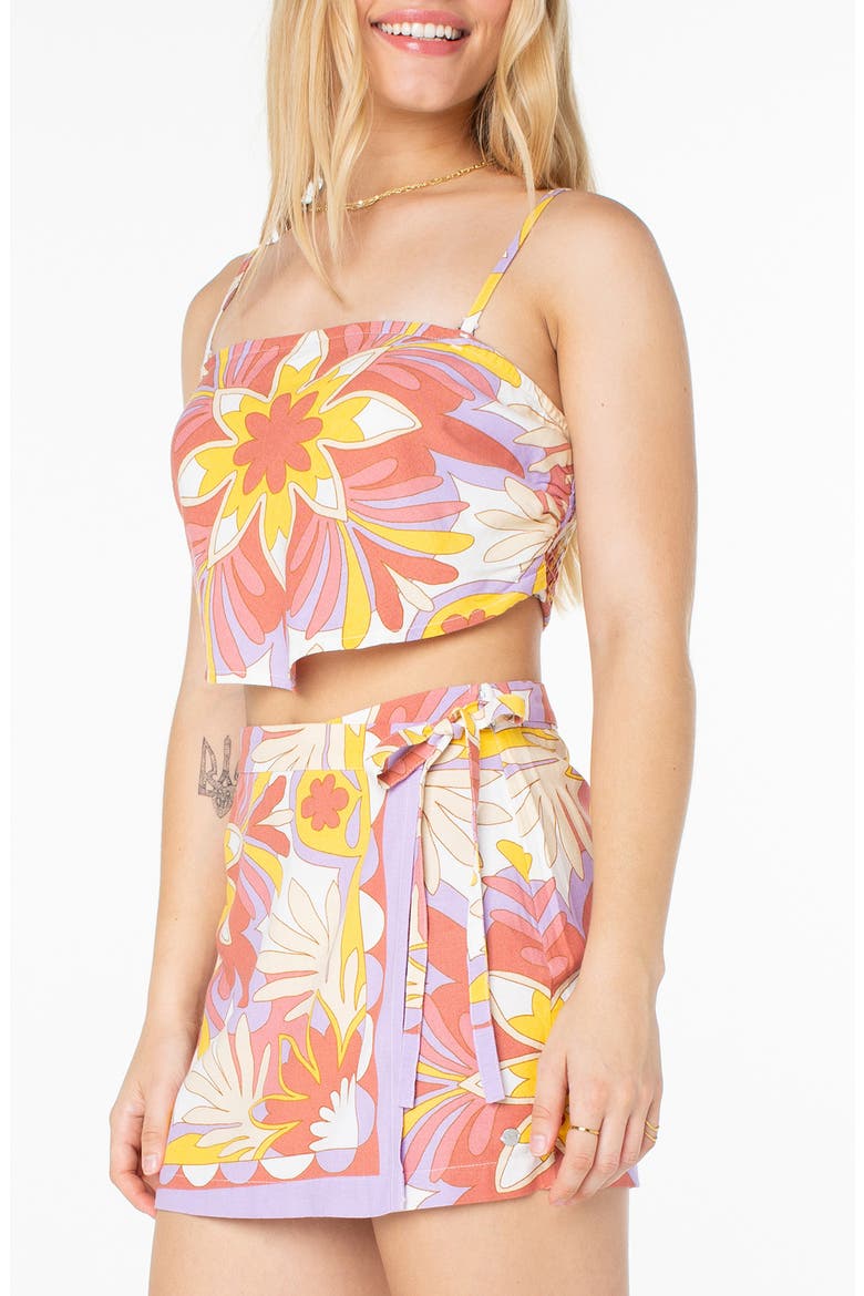 Wild At Heart Sleeveless Crop Top, Alternate, color, LILAC BREEZE