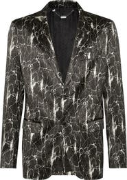 BILLIONAIRE Blazer Super Slim Fit Marbled Men