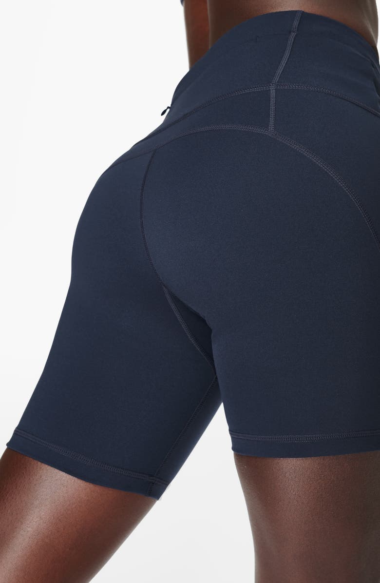Sweaty Betty Power Bike Shorts, Alternate, color, Navy Blue