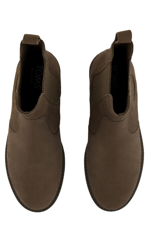 Toms Griffin Water Resistant Chelsea Boot In Brown