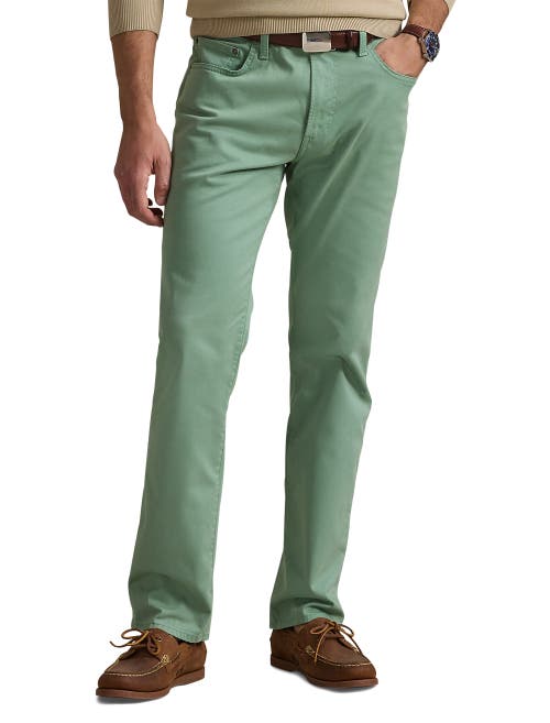 Polo Ralph Lauren Stretch Slim Fit Chino Pant In Faded Mint