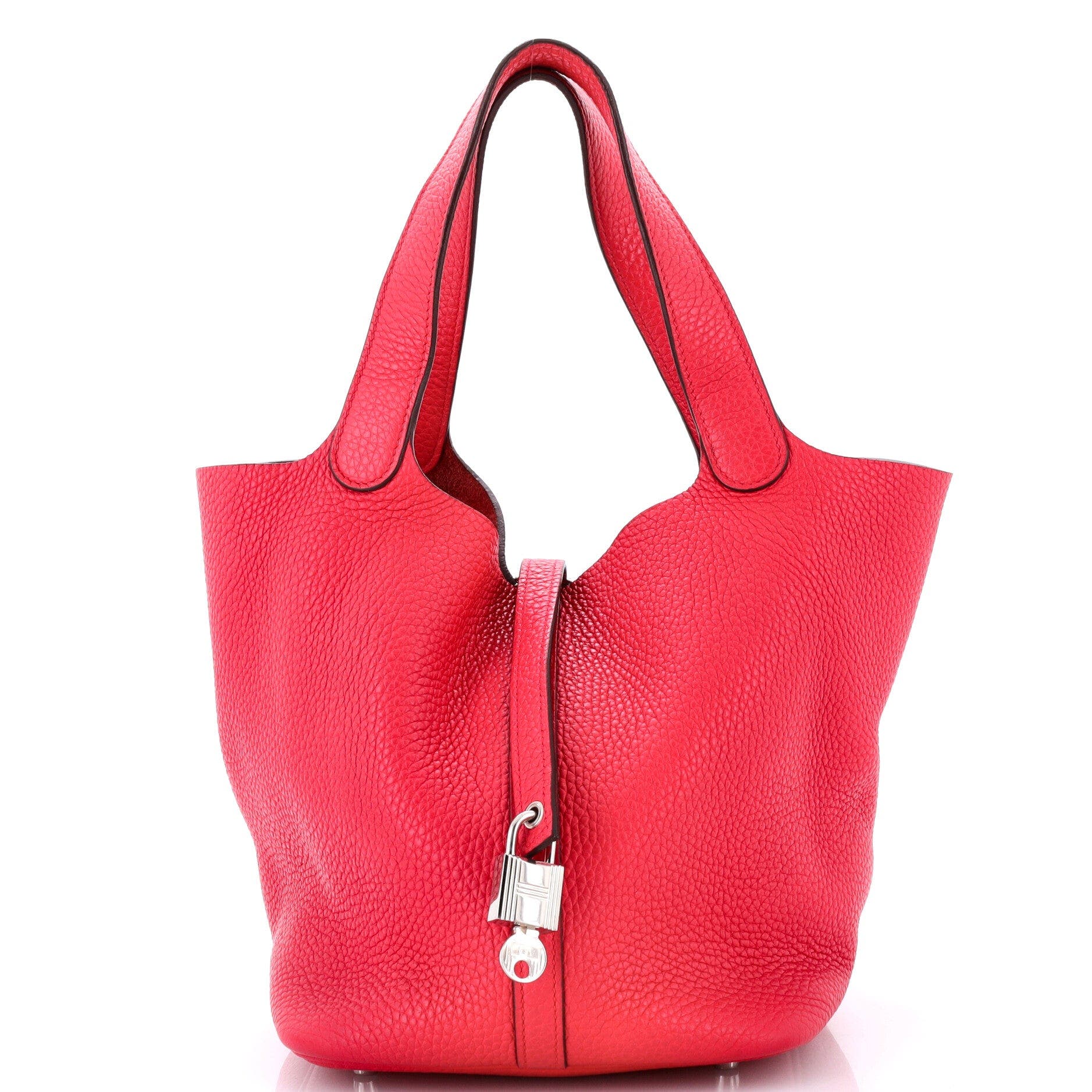 Picotin Lock Bag Clemence MM, Main, color, Pink