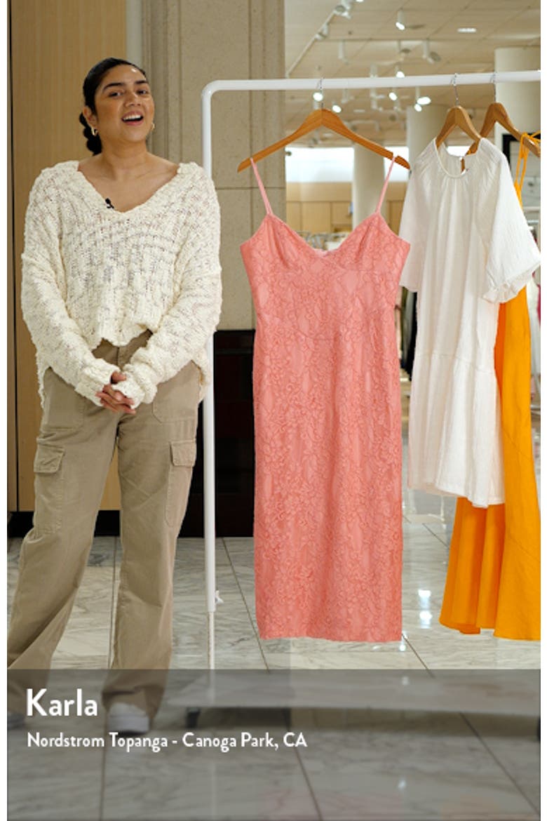 Hadley Lace Midi Dress video