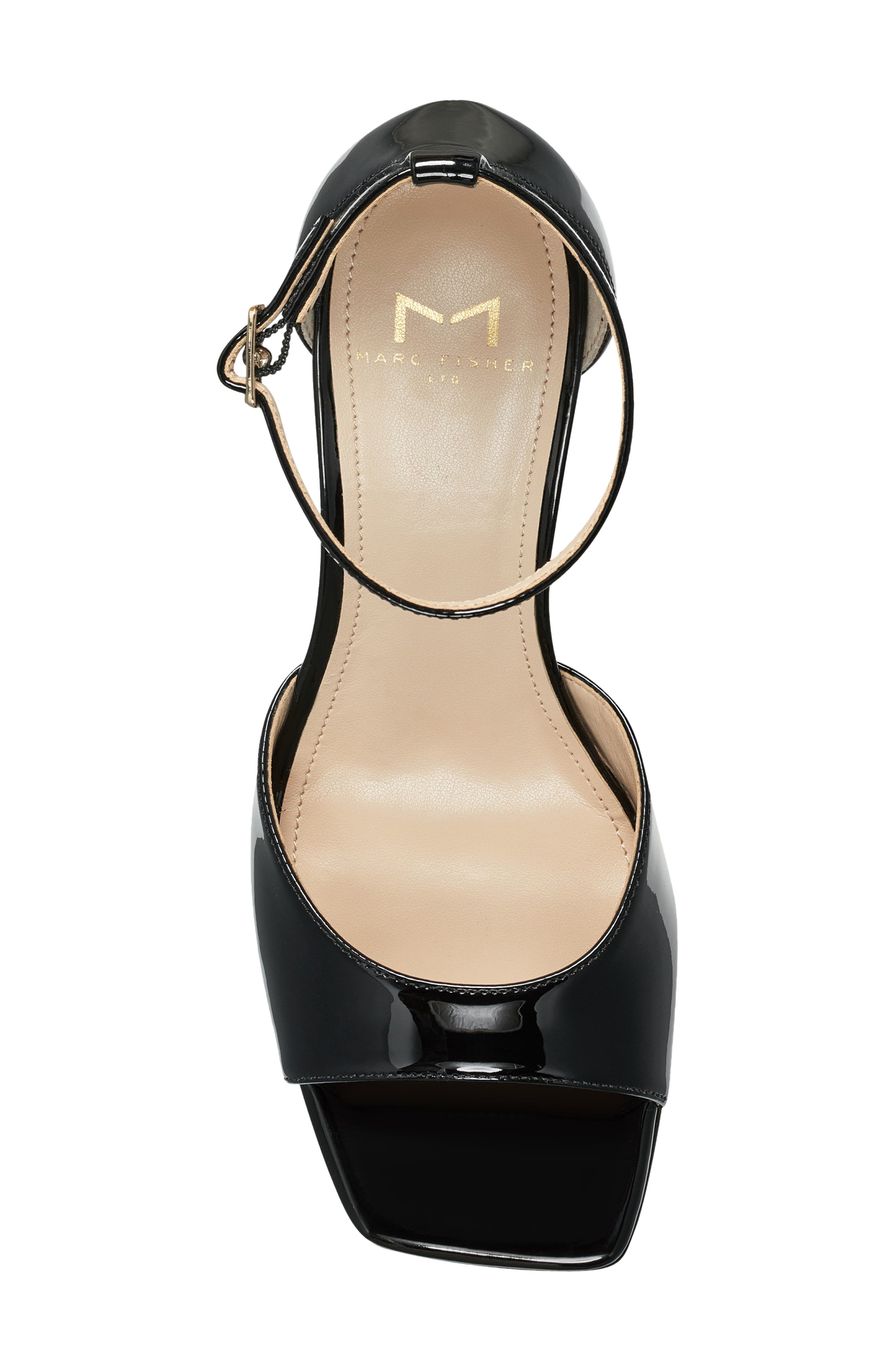 Marc Fisher LTD Camira Ankle Strap Wedge Sandal, Alternate, color, 