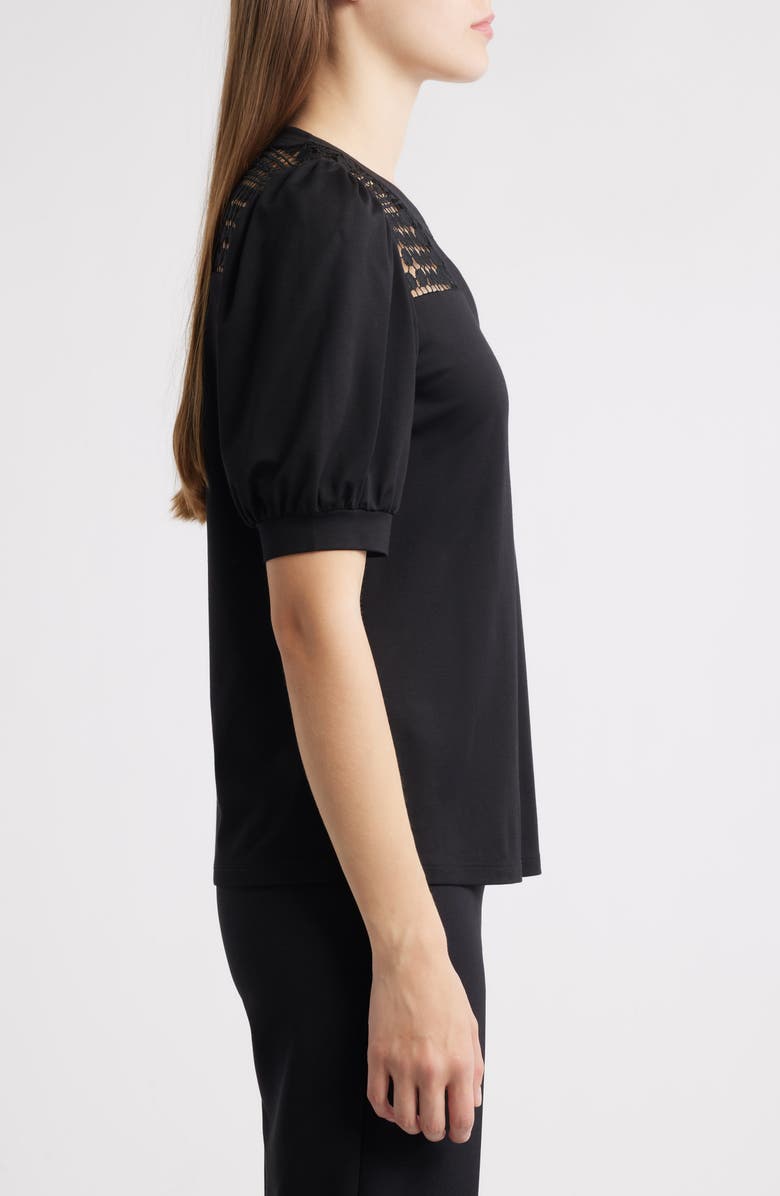 Anne Klein Harmony Lace Inset Top, Alternate, color, 