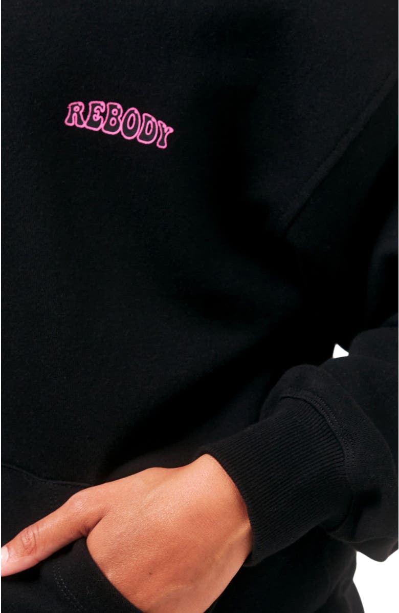Rebody Active Infinite Passions Hoodie, Alternate, color, Metropolis Black/Fuschia