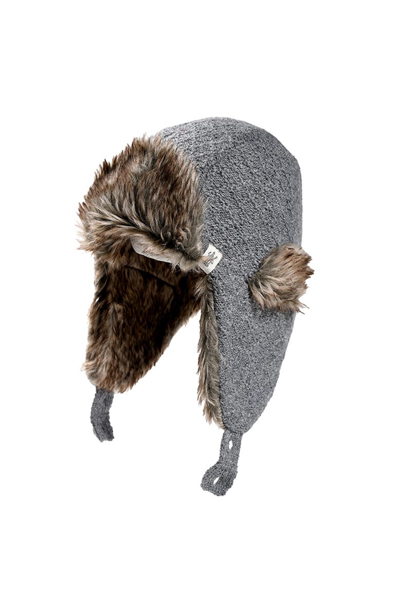 Nirvanna Designs Fern Hat, Main, color, Ash