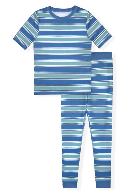 Print Soft Fitted Two-Piece Pajama Set (Toddler)