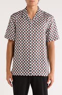 Bugatchi Jackson Geometric Camp Shirt