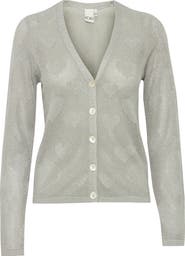 ICHI Heart Detail Cardigan