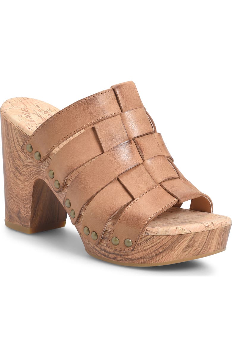Kork-Ease<sup>®</sup> Devan Platform Sandal, Main, color, Brown