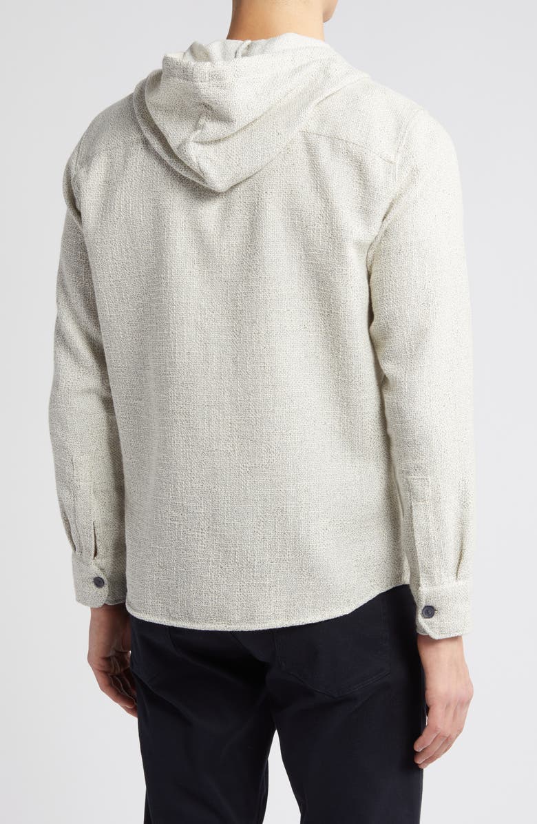 Robert Barakett Hamer Button Front Hooded Shirt Jacket, Alternate, color, 