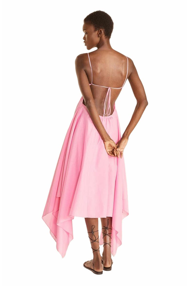 Handkerchief Dress, Alternate, color, Flamingo Pink