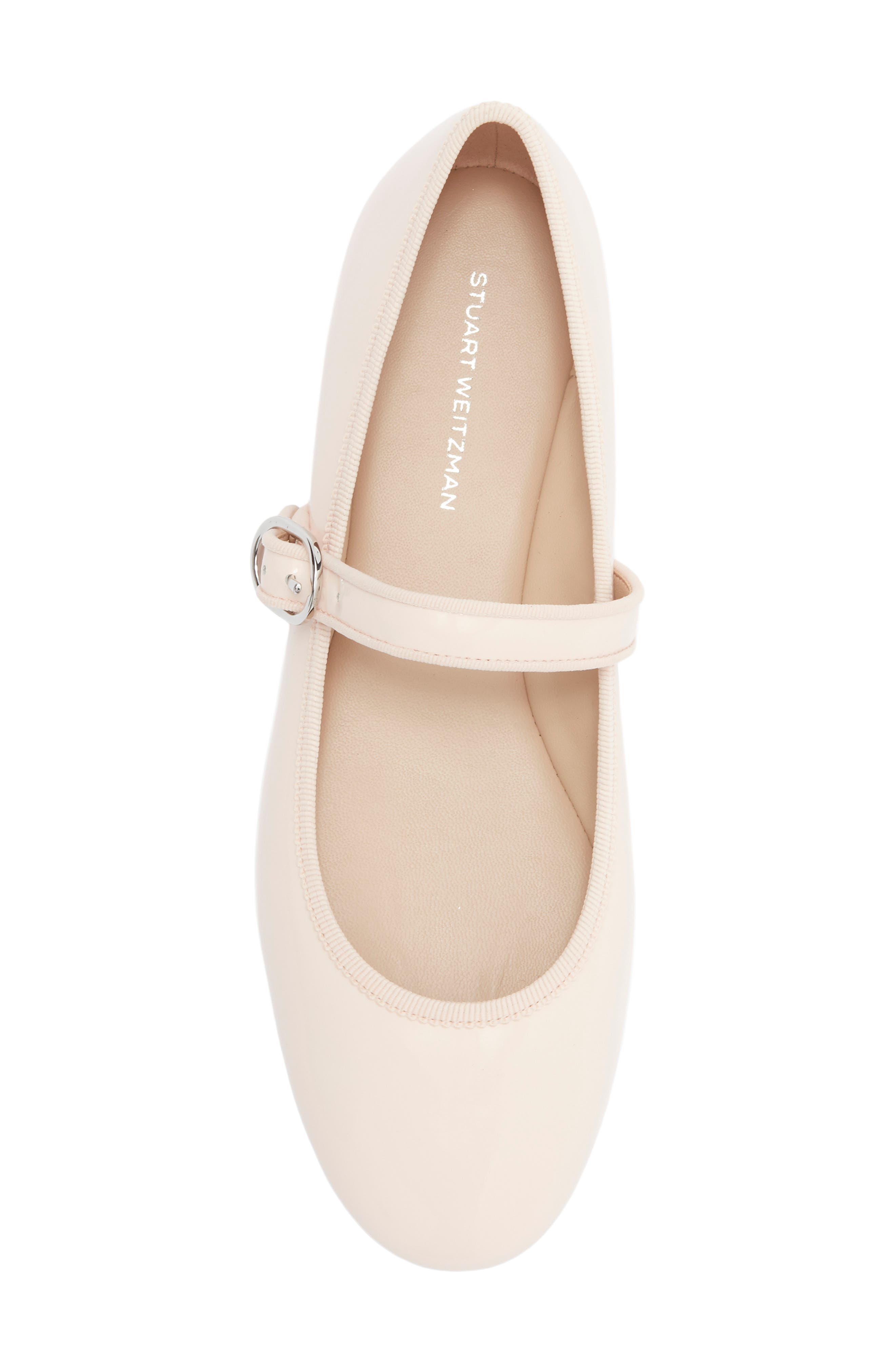 Stuart Weitzman Alice Mary Jane Flat, Alternate, color, Rosewater