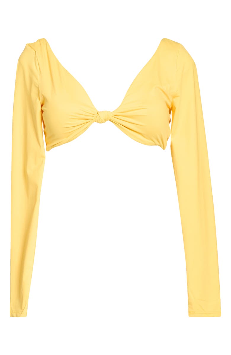 Dippin Daisys Bianca Long Sleeve Bikini Top, Alternate, color, 