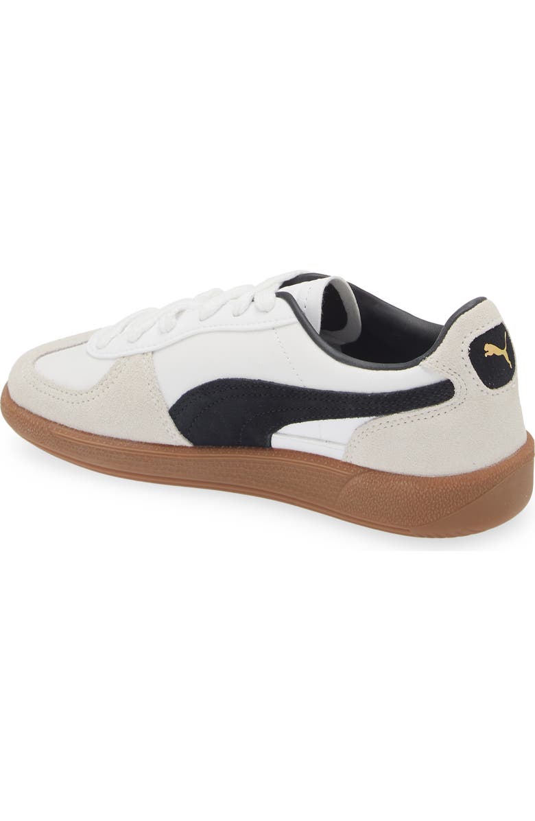 PUMA Palermo Leather Sneaker, Alternate, color, White