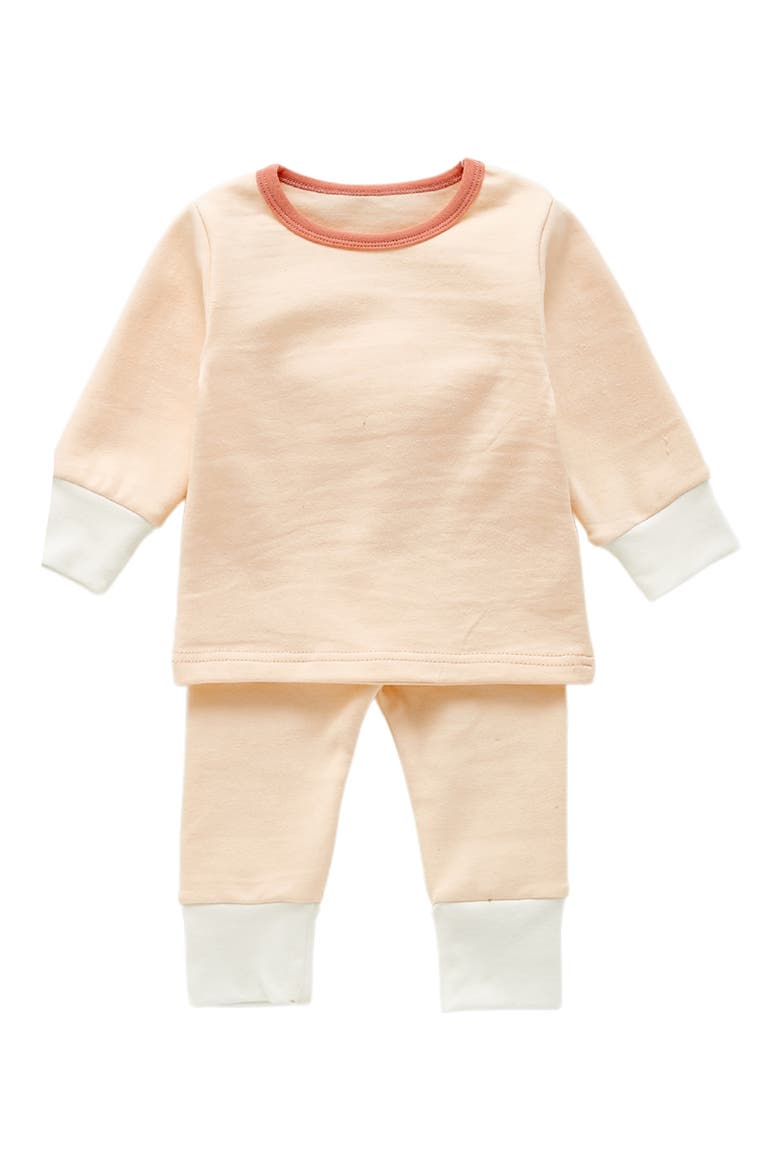 Sammie Cotton Sweatshirt & Pants Set, Alternate, color, PINK