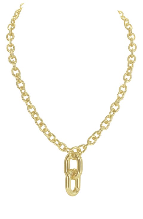 Duo Pendant Necklace