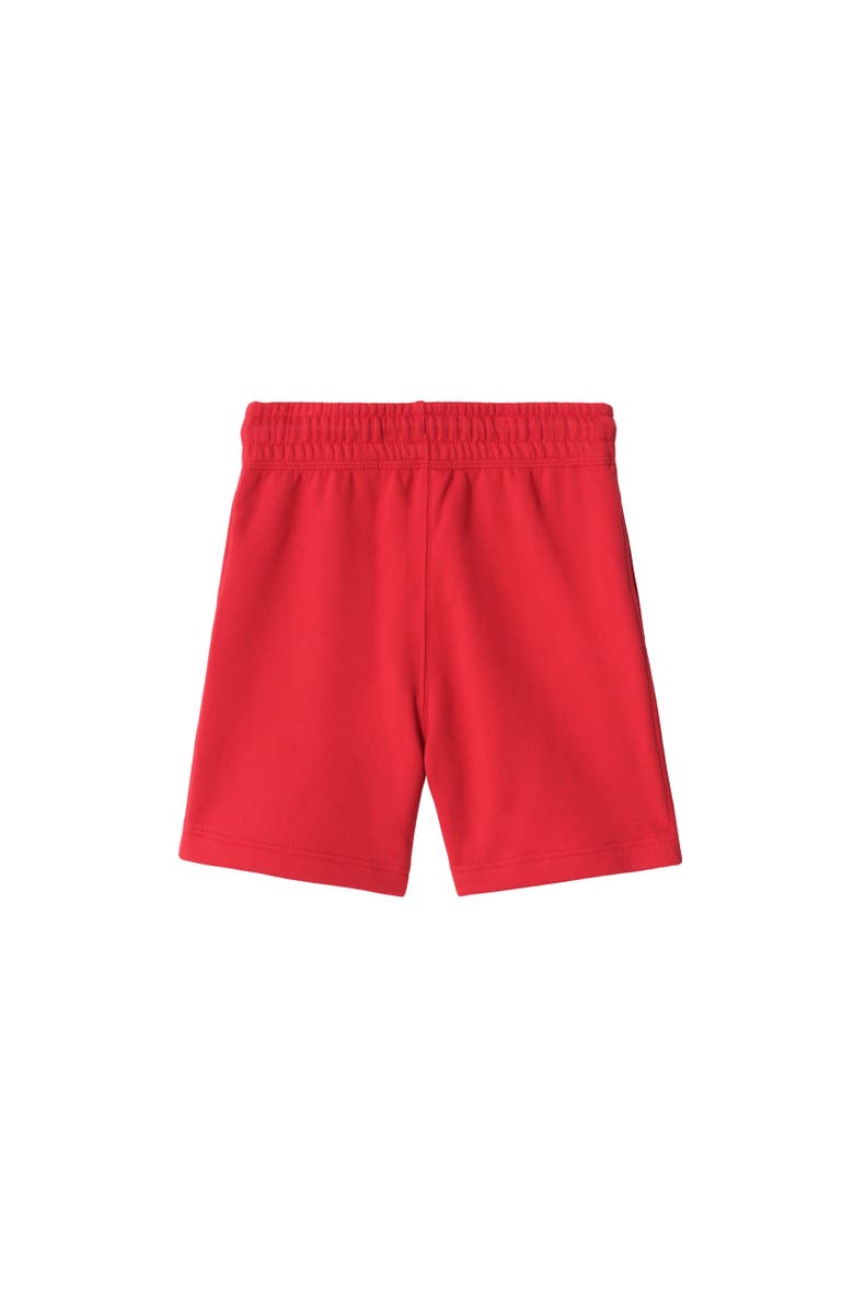 Burberry EKD Cotton Shorts, Alternate, color, Crayon Red