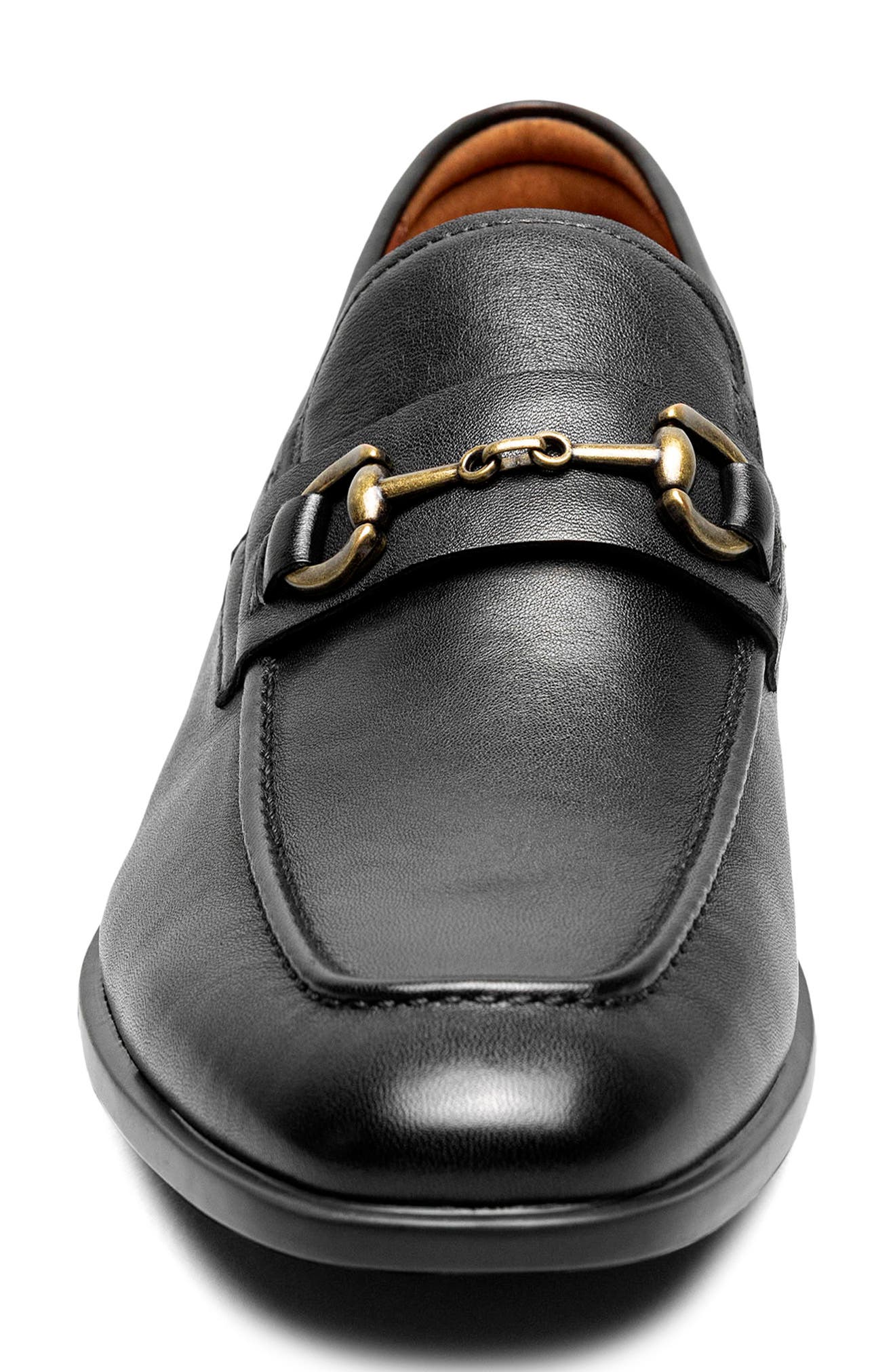 Florsheim Zaffiro Mock Toe Bit Loafer, Alternate, color, Black