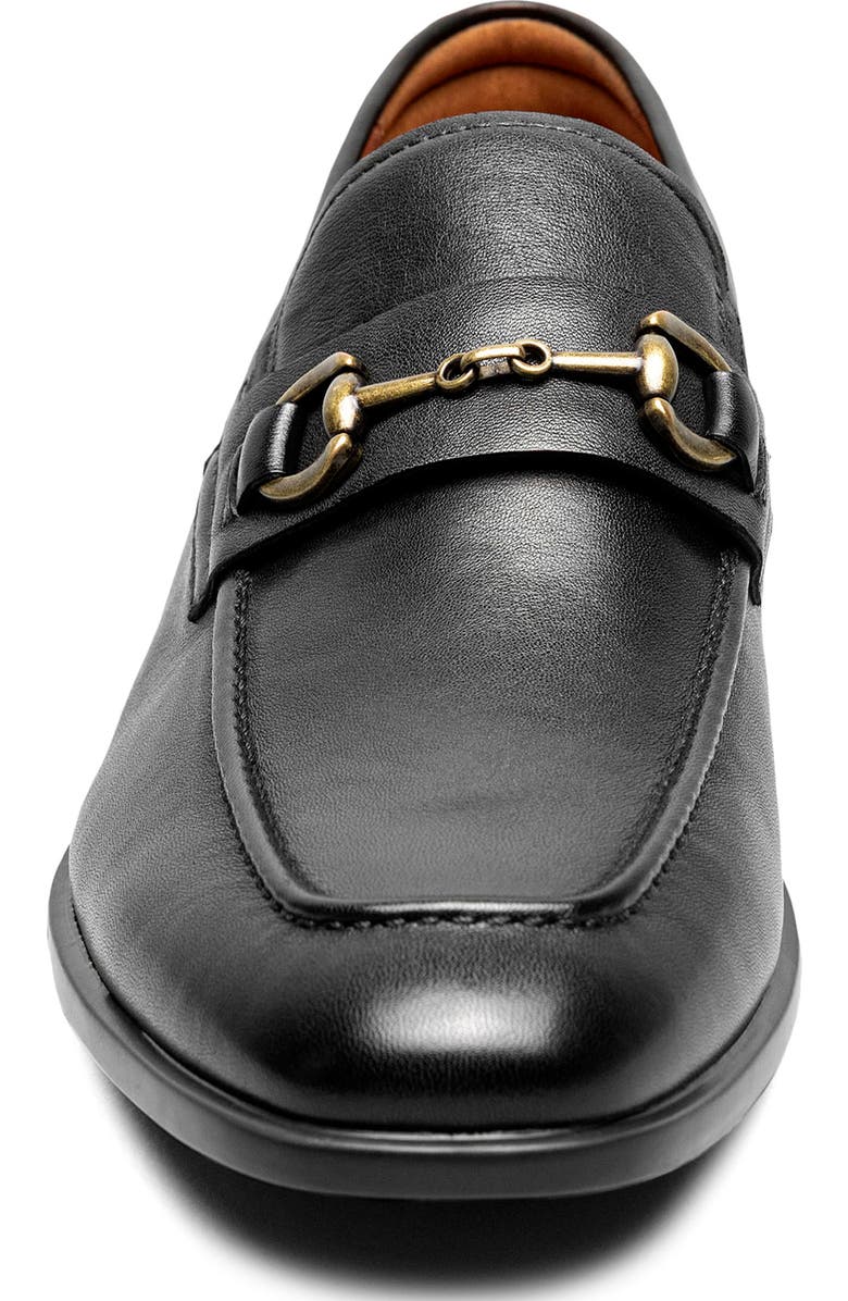 Florsheim Zaffiro Mock Toe Bit Loafer, Alternate, color, Black