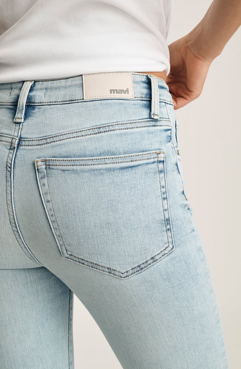 Mavi Jeans Kendra High Waist Straight Leg Jeans, Alternate, color, Ice Brushed Tribeca