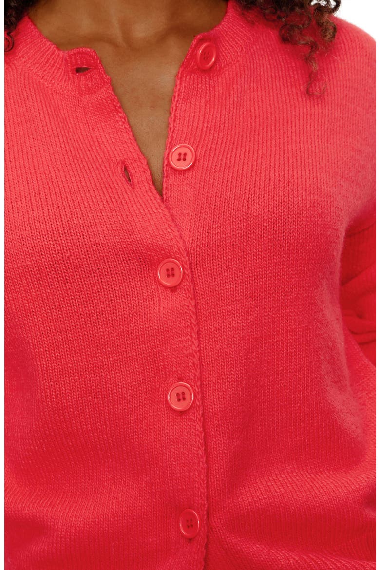 Must-Have Cardigan, Alternate, color, TULIP RED
