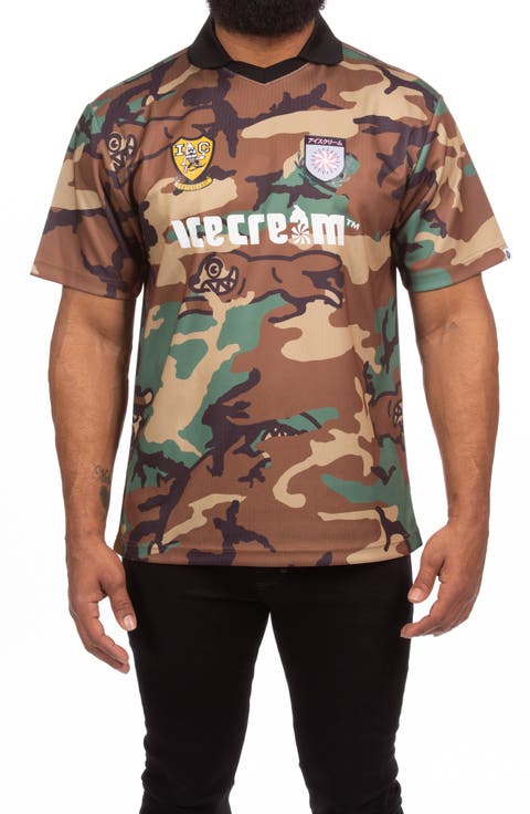 Acid Camo Mesh T-Shirt