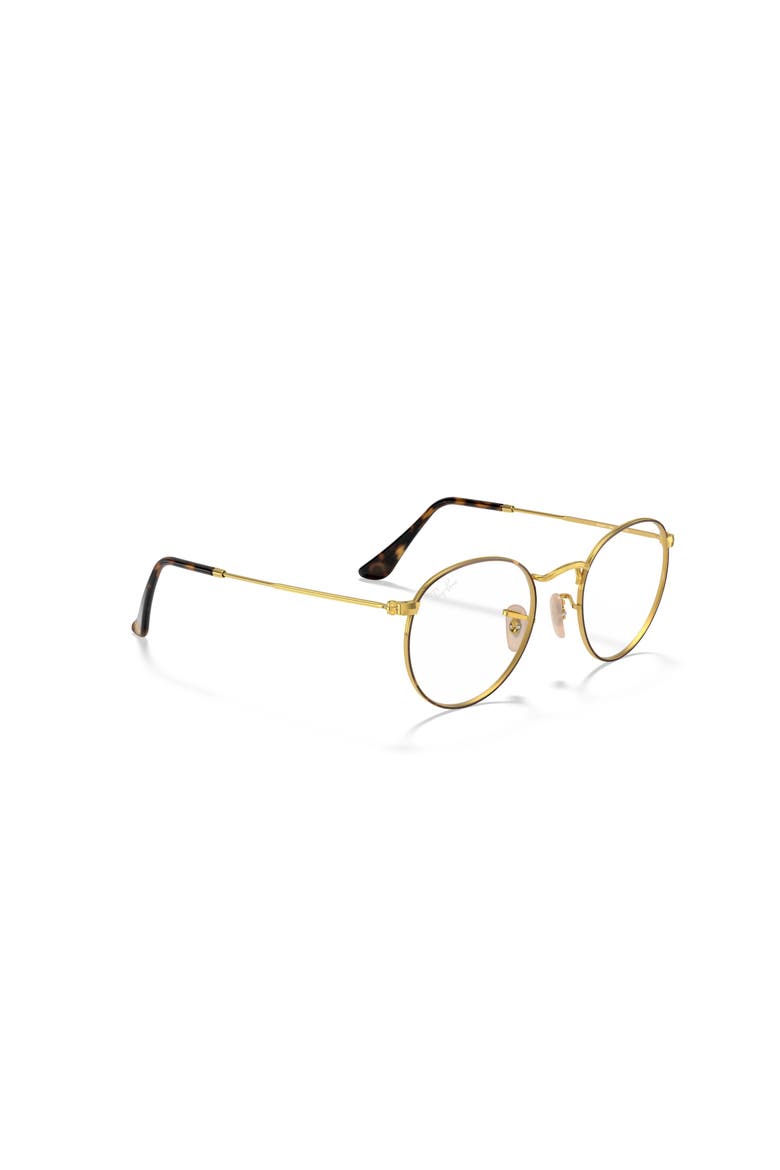 53mm Round optical glasses, Alternate, color, Tortoise