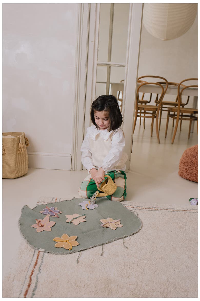 Flower Garden Canvas Playset, Alternate, color, BLUE