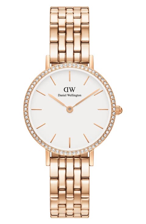 Petite Lumine Bracelet Watch, 28mm