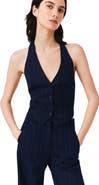maje Tailored backless top