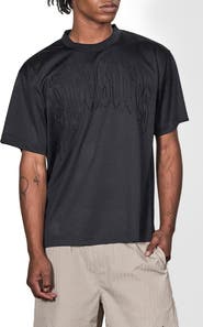 PLEASURES Twitch Cotton Mesh T-Shirt