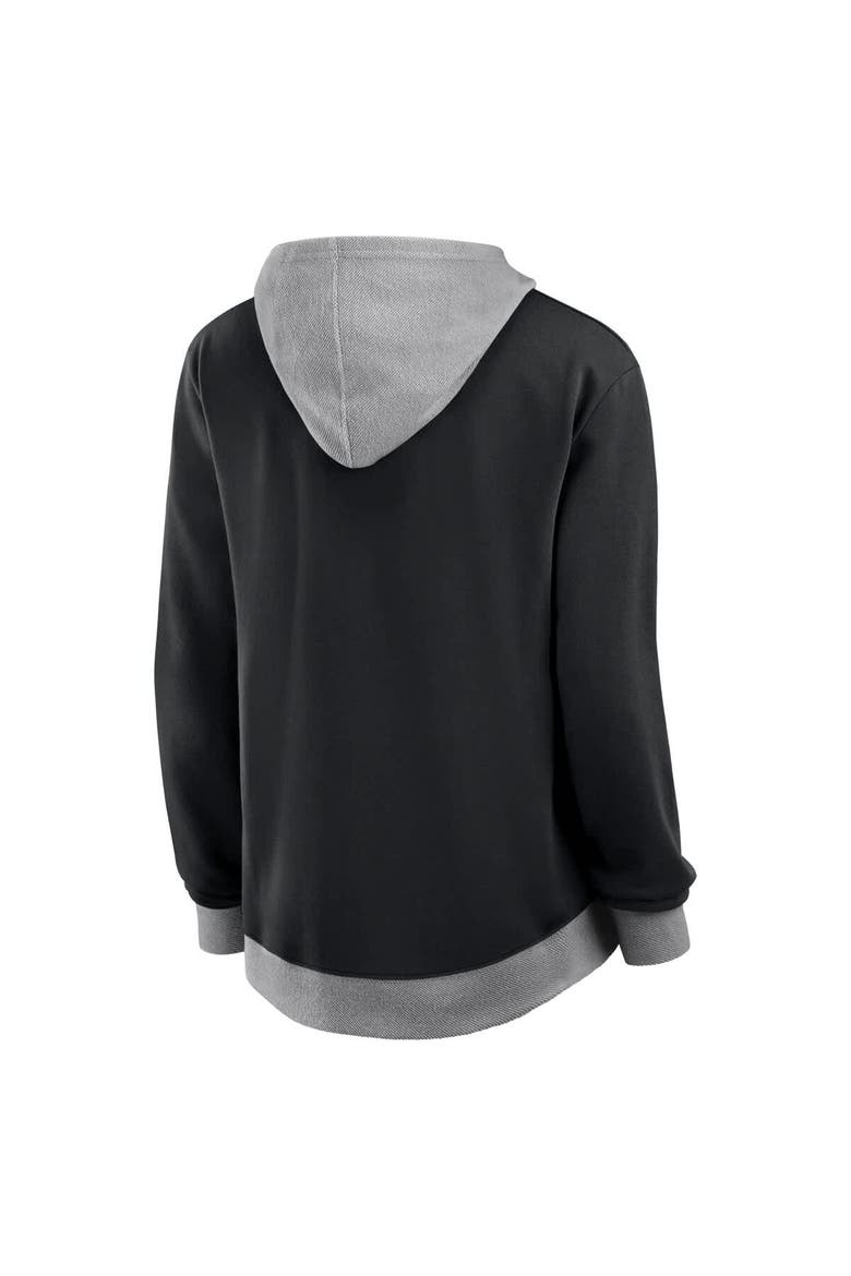 Women's Fanatics  Black Baltimore Orioles Hit It French Terry Full-Zip Hoodie, Alternate, color, Black