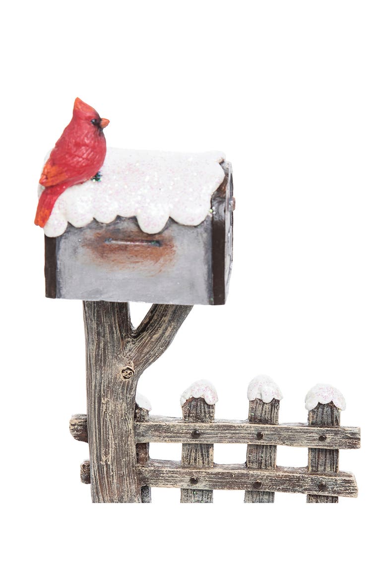 Cardinal Mailbox Calendar, Alternate, color, Red