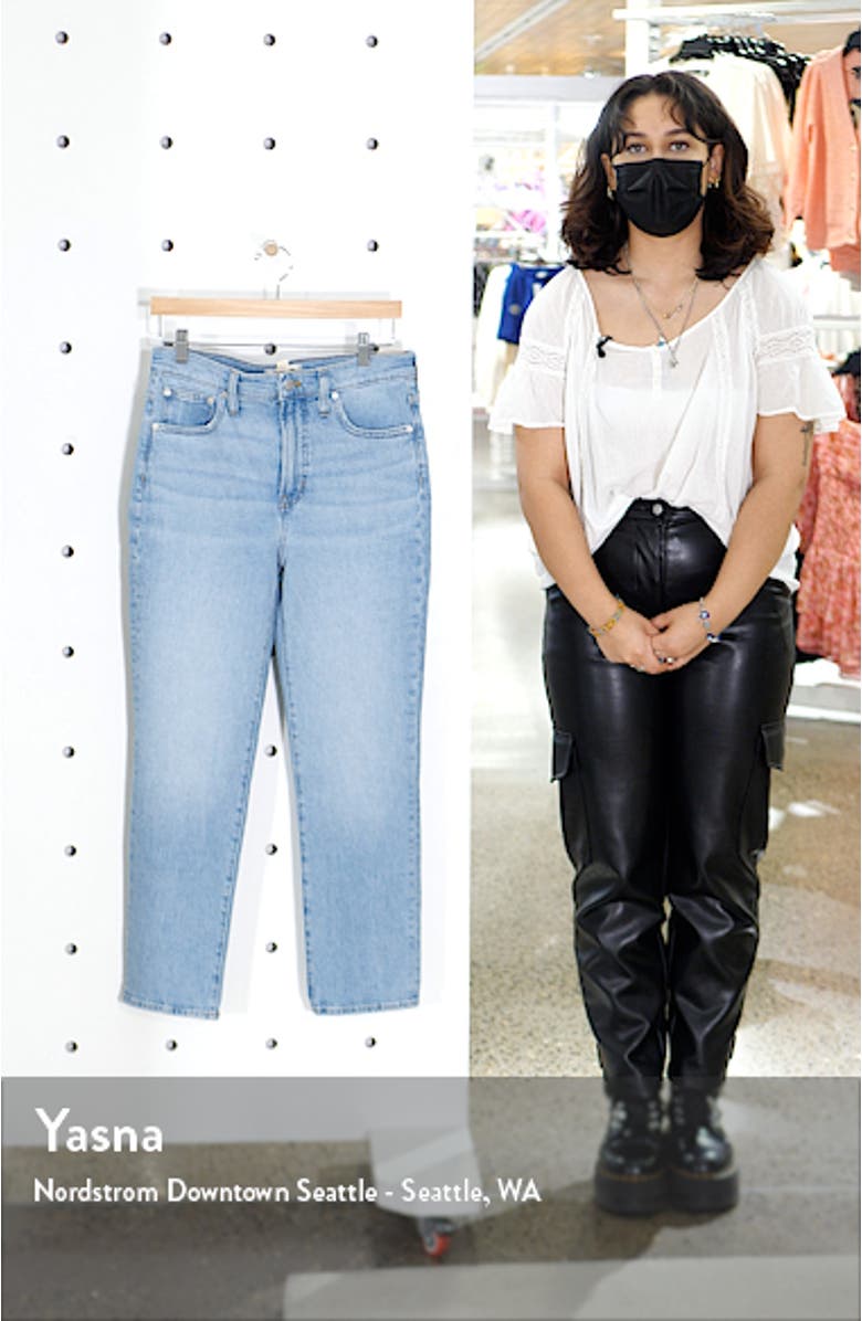 The Perfect High Waist Tapered Jeans, sales video thumbnail