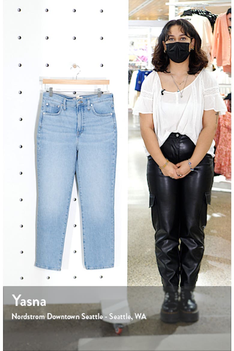 The Perfect High Waist Tapered Jeans video