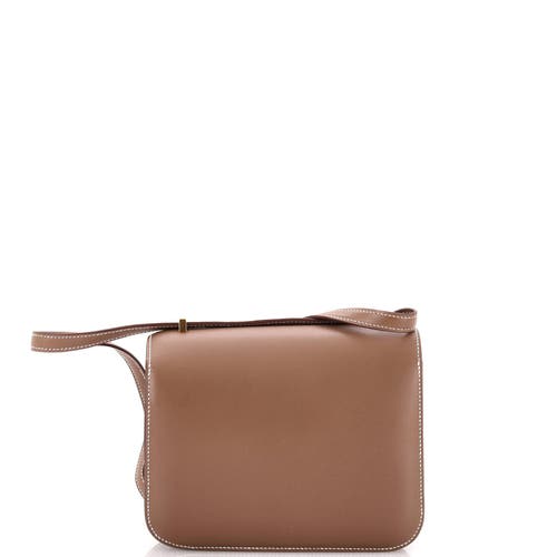 Pre-owned Hermes Hermes Constance Nm Bag Swift 18 In Brown