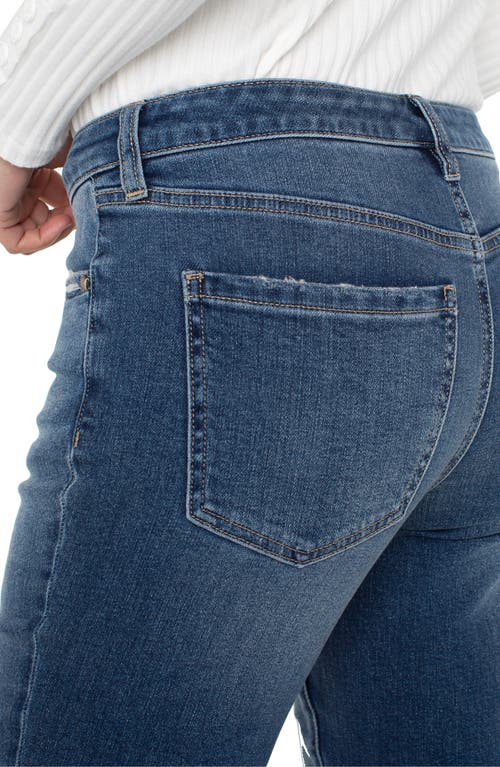 Liverpool Los Angeles High Waist Slim Jeans In Blue