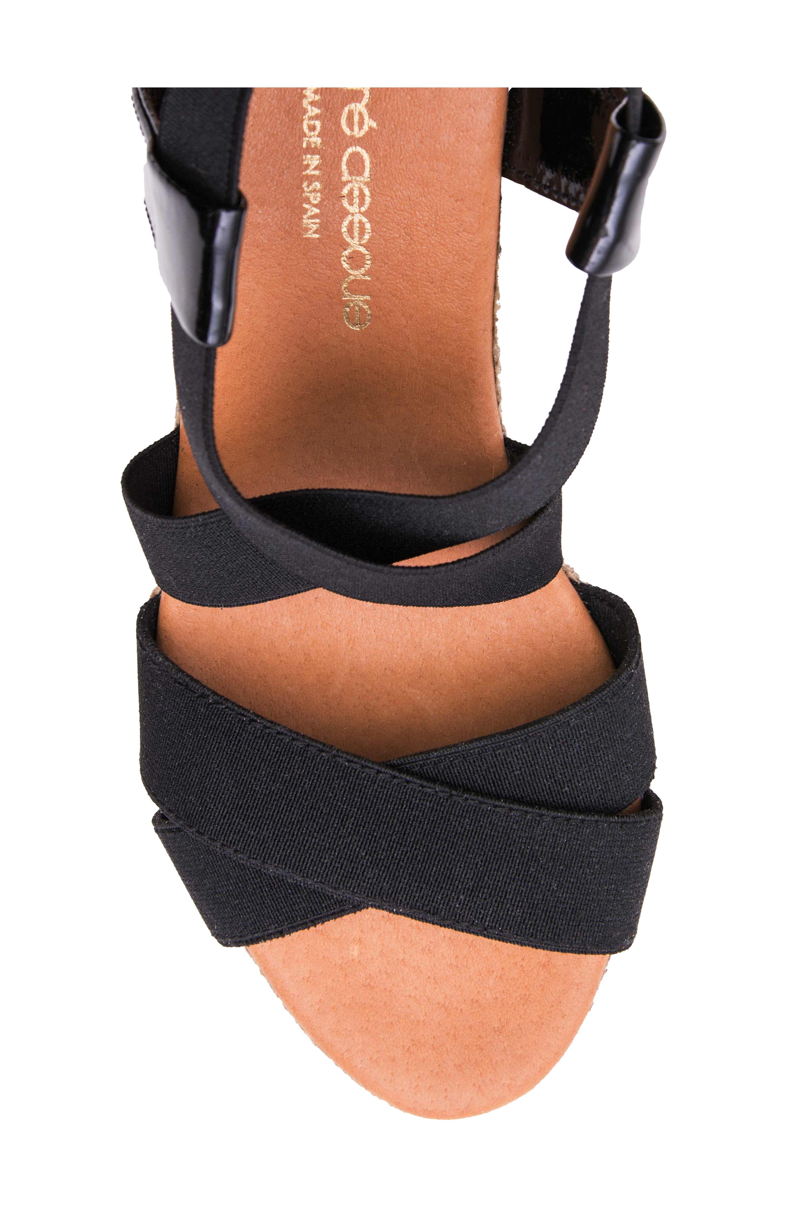 André Assous Dalmira Wedge Sandal, Alternate, color, 