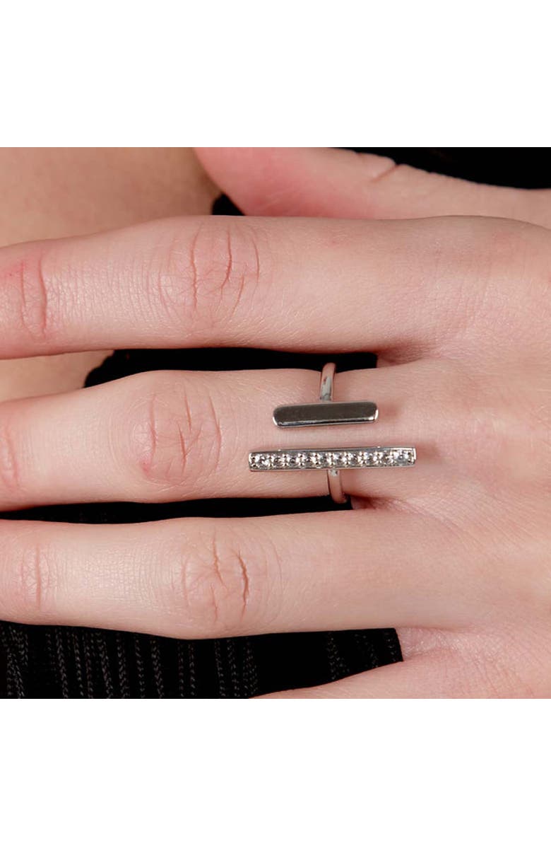 Lucy Quartermaine Double Key Ring, Alternate, color, Sterling Silver