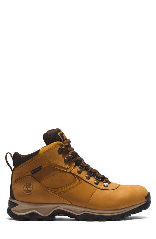 Timberland Keele Ridge Waterproof Leather Hiking Sneaker In Wheat