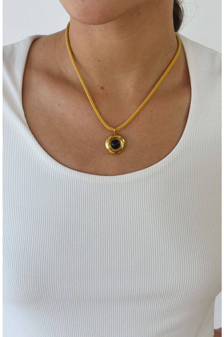 Ellis Pendant, Alternate, color, Gold