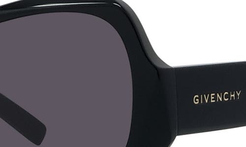 Givenchy Gv Day 54mm Geometric Sunglasses In Black