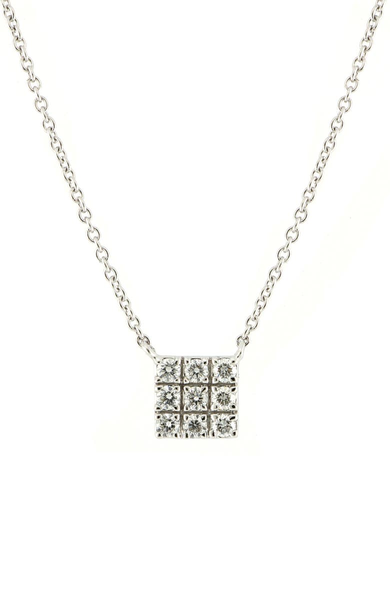 Bony Levy Kiera Square Pendant Necklace, Main, color, 