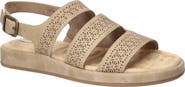 EASY STREET Link Laser Cut Slingback Sandal