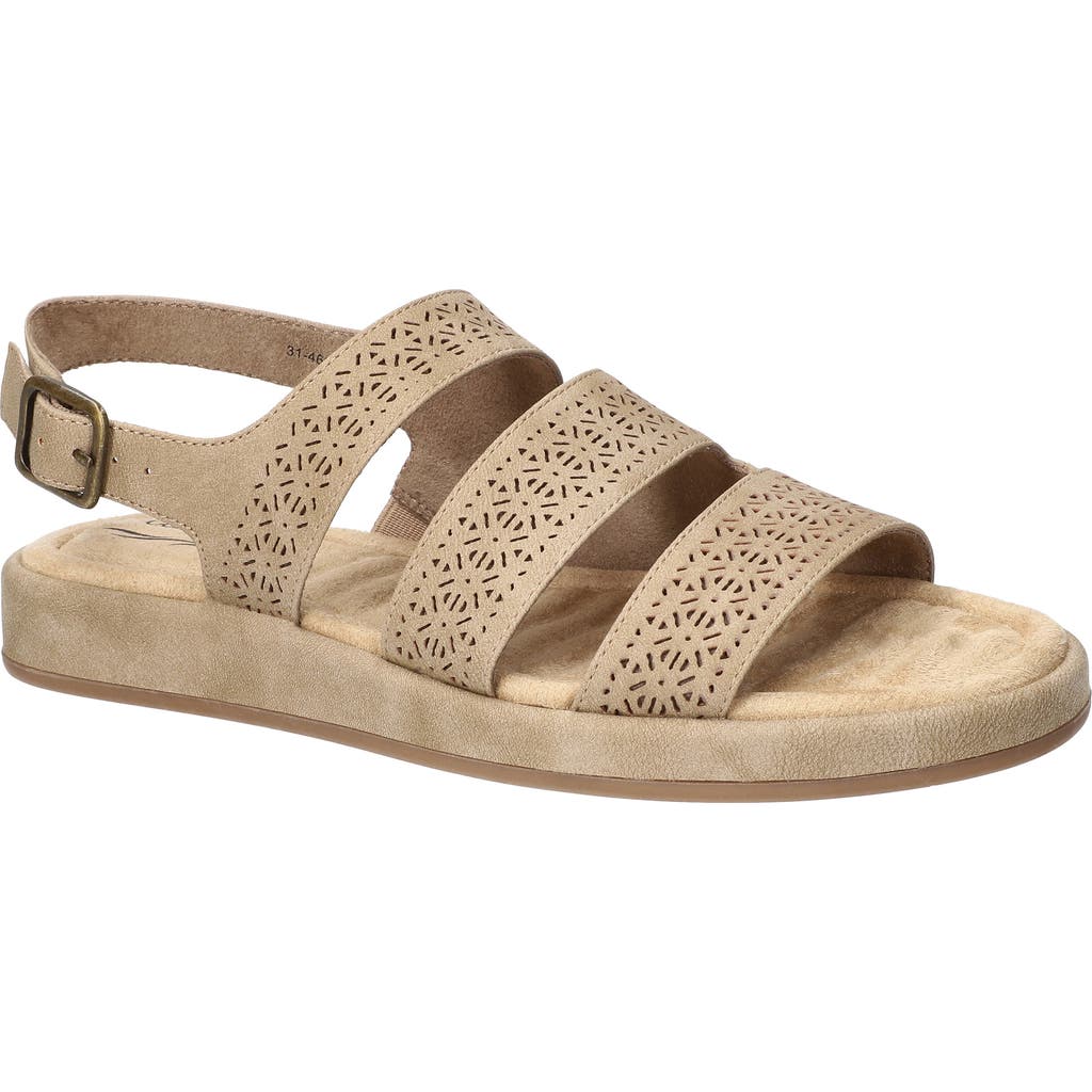 EASY STREET EASY STREET LINK LASER CUT SLINGBACK SANDAL