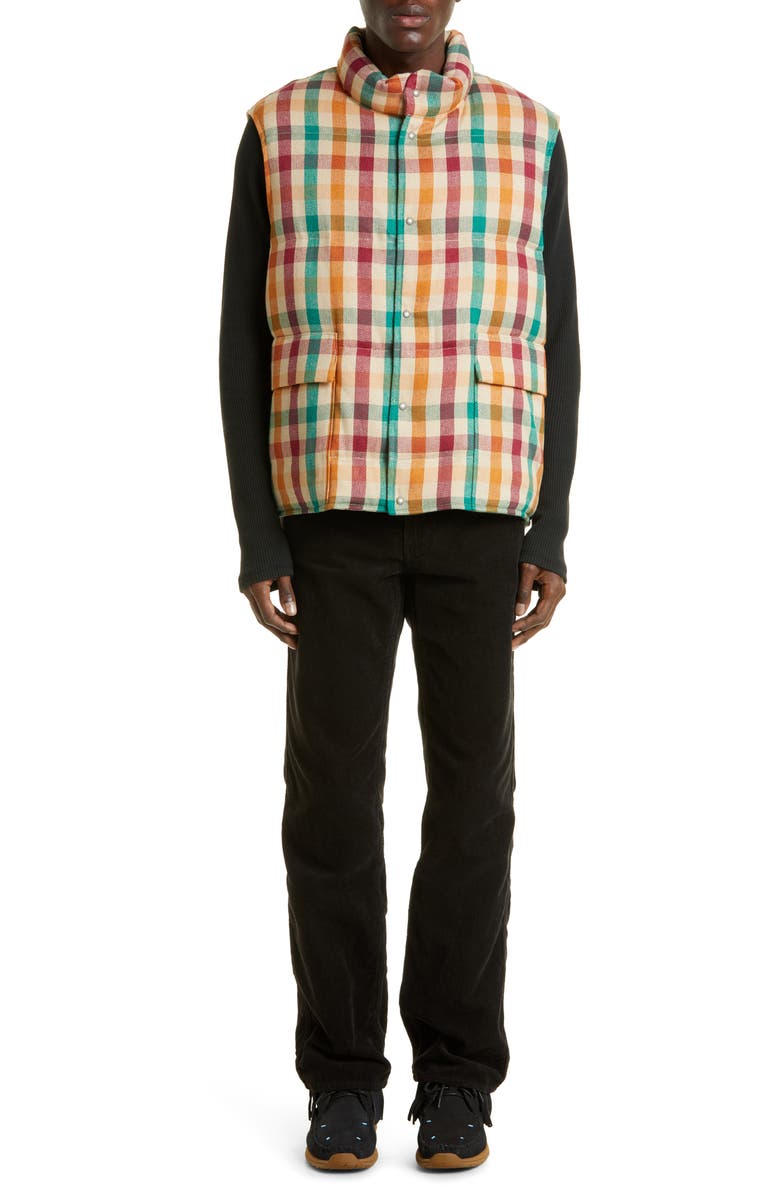 VISVIM Walker Check Down Vest | Nordstrom